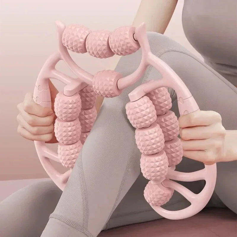 9/18/29Rounds Massage Roller of Circular Leg Slimming Leg Massager Muscle Stretching Equipment Circular Leg Clamp