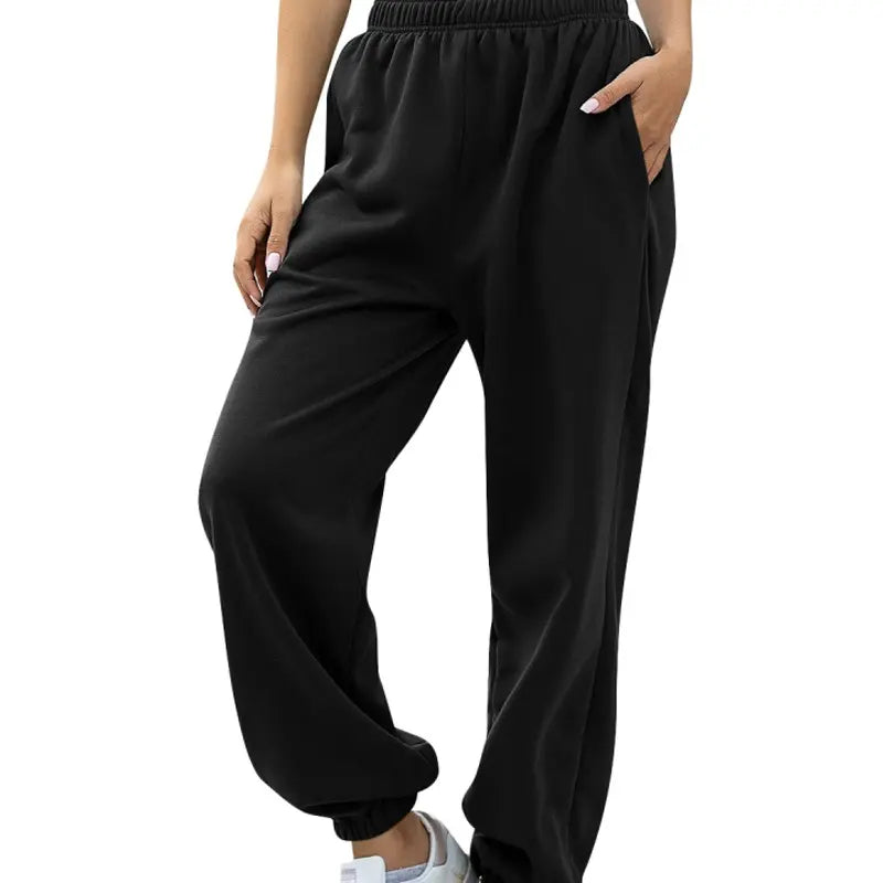 Women'S High Waisted Sweatpants Workout Active Joggers Pants Baggy Lounge Bottoms