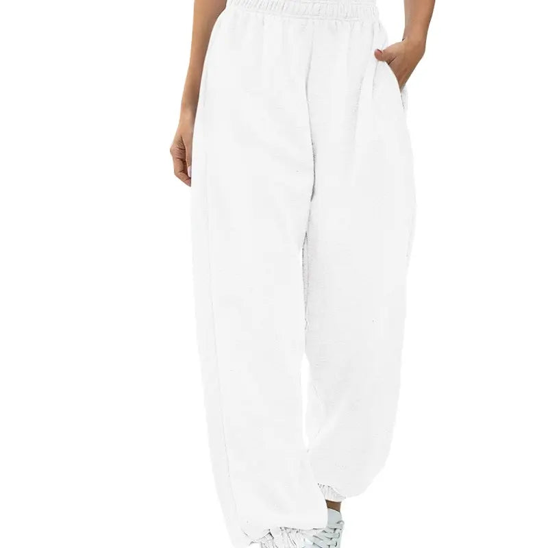 Women'S High Waisted Sweatpants Workout Active Joggers Pants Baggy Lounge Bottoms